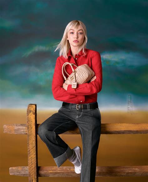 GIGI HADID for Miu Miu Matelasse, May 2023 - HawtCelebs