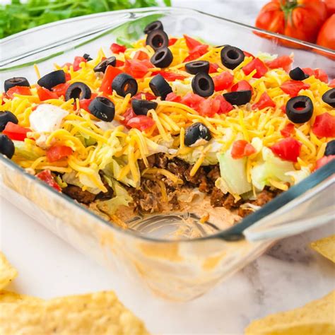 Ground beef taco dip – Artofit
