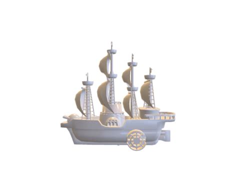 p3d.in - In-progress Marine Paddle Ship One Piece