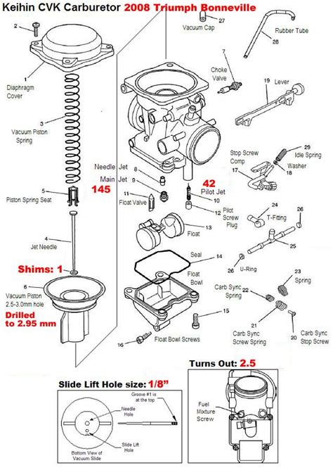 how to adjust keihin carb