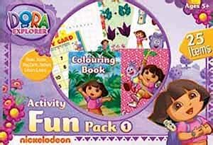 Buy Dora the Explorer Activity Fun Pack-1, Multi Color Online at Low ...