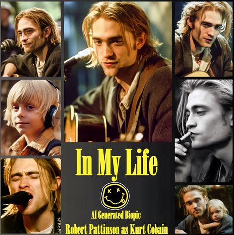 Robert Pattinson as Kurt Cobain in a Biopic Movie (Video) : r ...