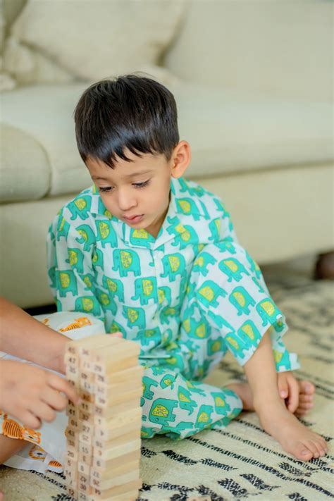 Klephant | Kids Night Suit | 100% Cotton