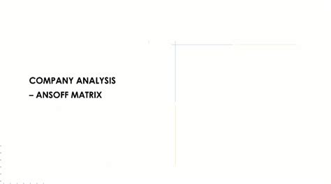 Image result for Ansoff Matrix Company Examples