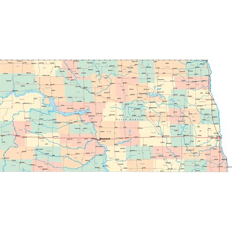 Road Map Of North And South Dakota at Francis Snyder blog