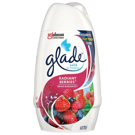 Glade Solid Air Freshener, Radiant Berries, 6 oz - Walmart.com ...