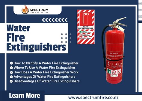 Water Fire Extinguishers | Spectrum Fire Protection