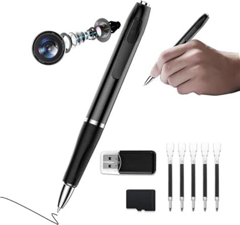 Buy TECHNOVIEW Spy Hidden Camera Pen with Free 32GB Sd Card Spy Pen ...