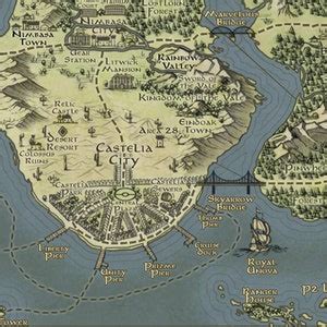 Buy Pokemon Print Unova, Fantasy Map, Geeky Gift for Him, Anniversary ...