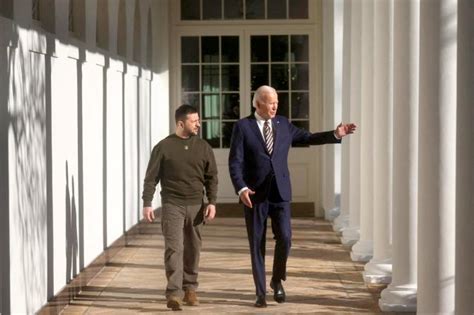 Why Zelenskyy Gave Biden A Medal - Rediff.com India News