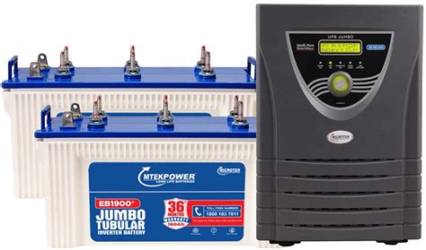 Microtek Home UPS JM SW 2500 Pure Wave Inverter with 2 Nos. Power ...