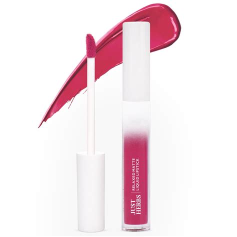 Just Herbs Relaxed Matte Liquid Lipstick Lip colour for Women ...