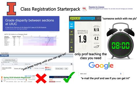 UIUC Class Registration Starter Pack : r/UIUC