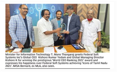 Federal Soft System eyes expansion in Chennai, to create 1000+ job ...