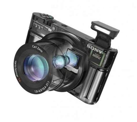 Sony announces the enthusiast DSC-RX100 camera, with 20MP CMOS sensor