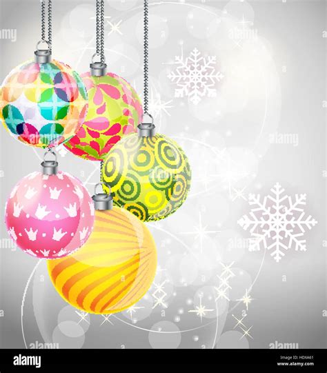 Best 29+ Free Christmas Ball Frame With 2016 New Year Background Vector