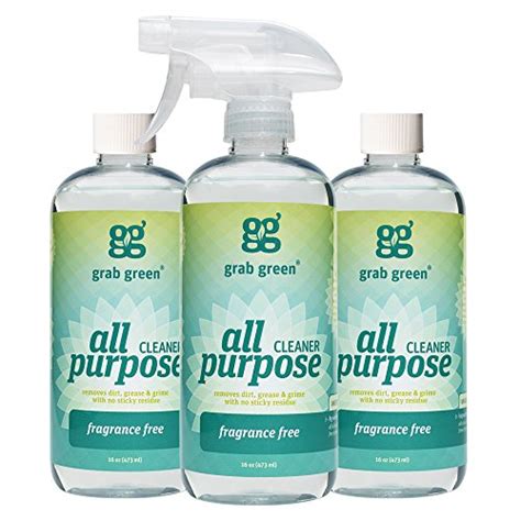Buy Grab Green All Purpose Cleaner, 16 Ounce, Thyme Fig Leaf Scent, and ...