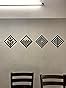 Sana Sethi Interiors 4 Piece Abstract Wall Decor Laser Cut Metal Wall ...