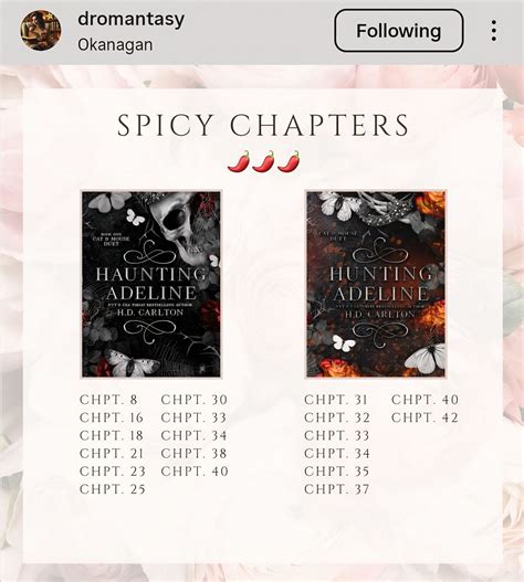 Spicy Chapters in Haunting Adeline and Hunting Adeline Cat & Mouse Duet ...