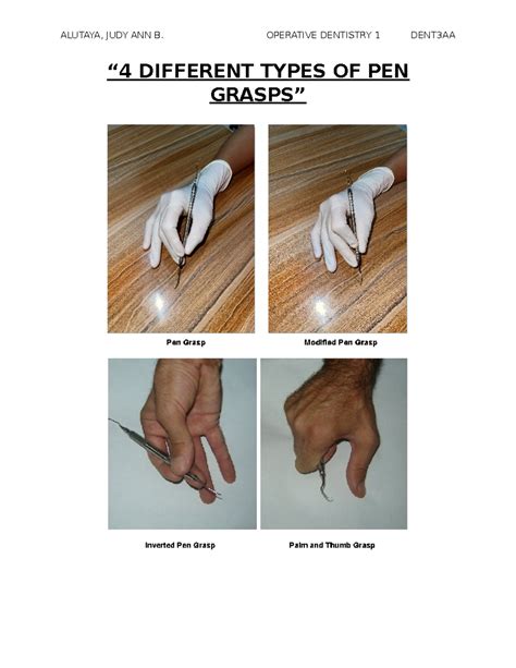 Pen Grasp Definition Dental at Amy Kates blog