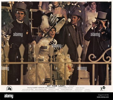 MY FAIR LADY Audrey Hepburn in the 1964 Warner film musical Stock Photo ...