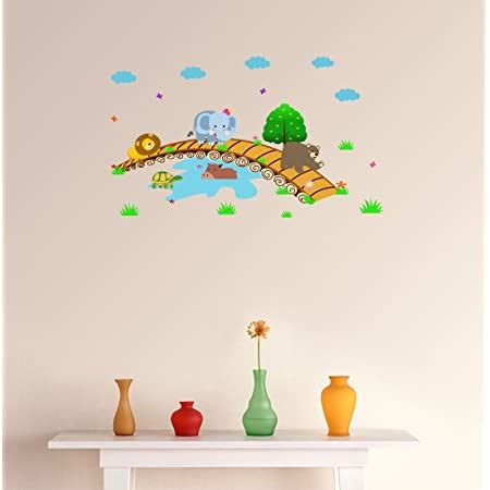 Asian Paints Birdhouse Kids Wall Sticker (PVC Vinyl, 30.48cm x 76.20 cm ...