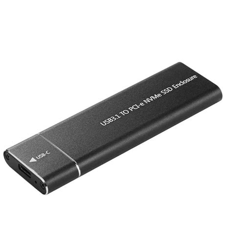 RyzCare NVME SSD Enclosure, M.2 NVME to USB C Adapter, USB 3.1 Gen 2 ...