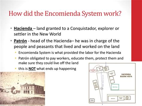 Encomienda System Apush