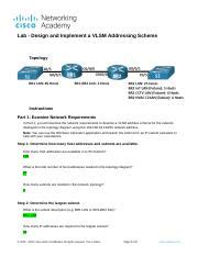 Image result for Cisco Lab VLSM