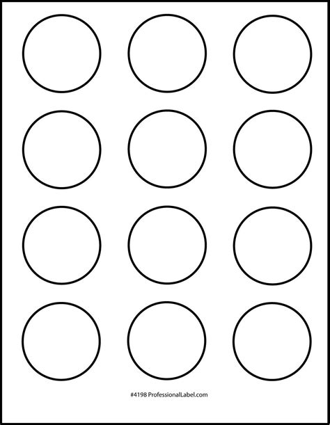 Printable Round Labels