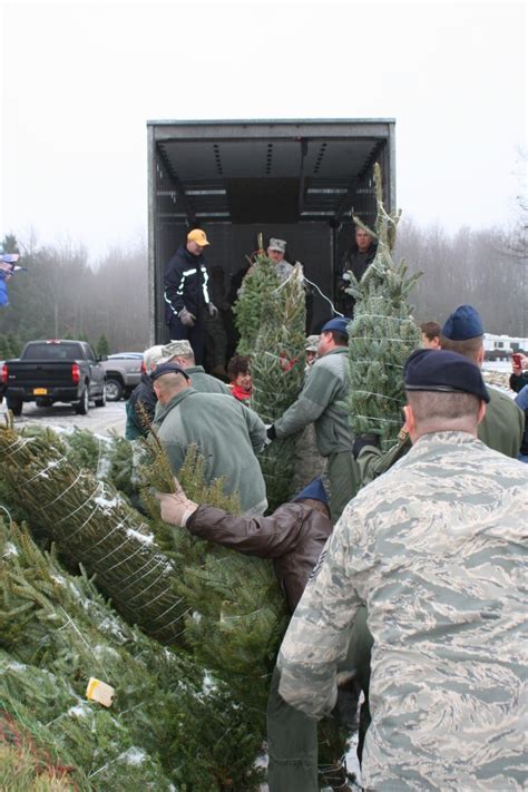 NY National Guard soldiers volunteer to assist Trees for Troops ...