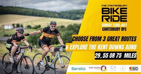 The Canterbury Bike Ride 2023, Canterbury Rugby Club, 23 July 2023 ...