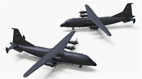 Military Turboprop Transport Aircraft 3D | 3D Molier International