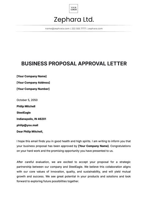 Image result for Approval Letter Example