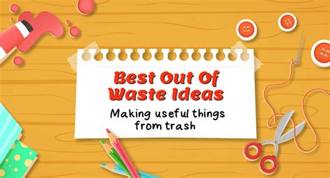 Image result for Best Out of Waste Material