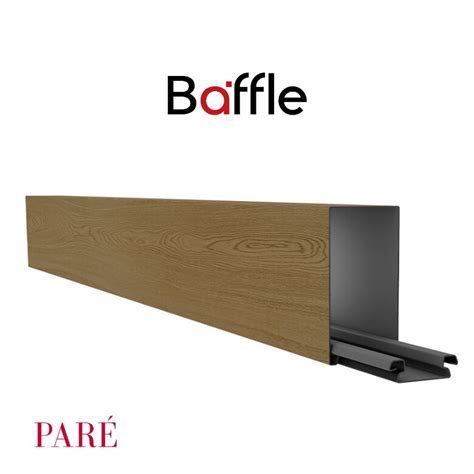 Acoustic Baffle Ceiling | Baffle Gold Maple R50 Medium | Enhanced Sound ...