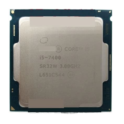 Amazon.in: Buy CPU Original Processor I I5 7400 Quad c 3.0GHz LGA 1151 ...