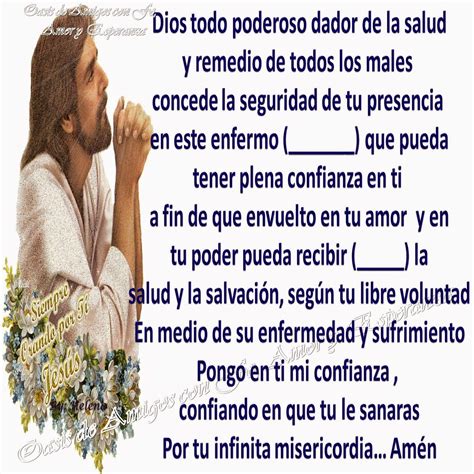 Resultado de imagen para oracion por los enfermos Dear God Quotes, Holy ...