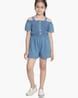 Buy Blue Dungarees &Playsuits for Girls by STYLESTONE Online | Ajio.com