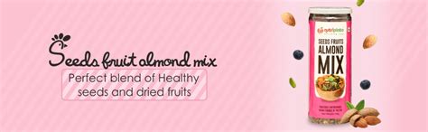 Nutriplato-enriching lives Seeds Fruits Almonds Mix, 150 g : Amazon.in ...