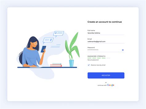 Image result for Sign Up Animation