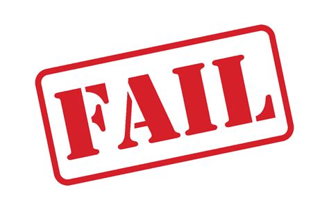 Image result for Fail Symbol