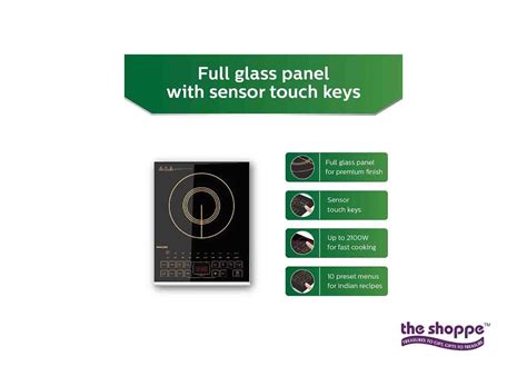 Philips Viva Collection HD4938/01 2100-Watt Induction Cooktop with ...