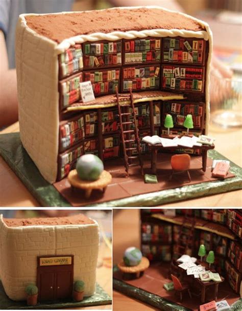 Image result for Library Cake