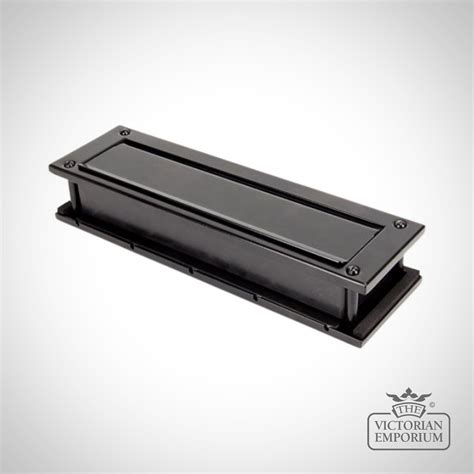 Black Traditional Letterbox | Letterplates and Letterboxes