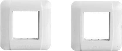 HAVELLS 2 Module Cover Plate (Pack of 2) Wall Plate Price in India ...