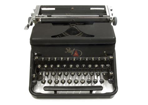 Ruf portable typewriter