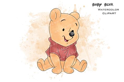Winnie the Pooh Clipart Winnie the Pooh Clip Art Pooh - Etsy