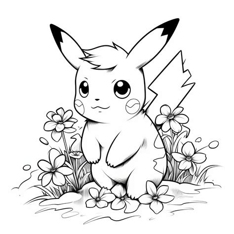 +30 Pikachu Coloring Pages for Free (Printable)
