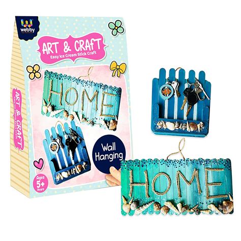 Webby DIY Art and Craft Wall Hanging Build and Paint Activity Kit ...